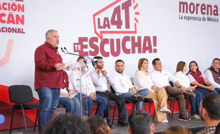 La 4T te escucha recoge en Múgica propuestas para el campo, los caminos y la salud: Jesús Mora