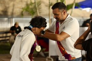 Conquista Kyara Ávalos medalla de oro en impulso de bala en la Paralimpiada Nacional