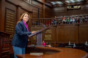 Presenta Fabiola Alanís iniciativa para integrar el registro estatal de niñas, niños y adolescentes en orfandad por feminicidio