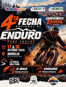 ¡Adrenalina en la capital michoacana! Llega la cuarta fecha nacional del Puro Enduro 2026