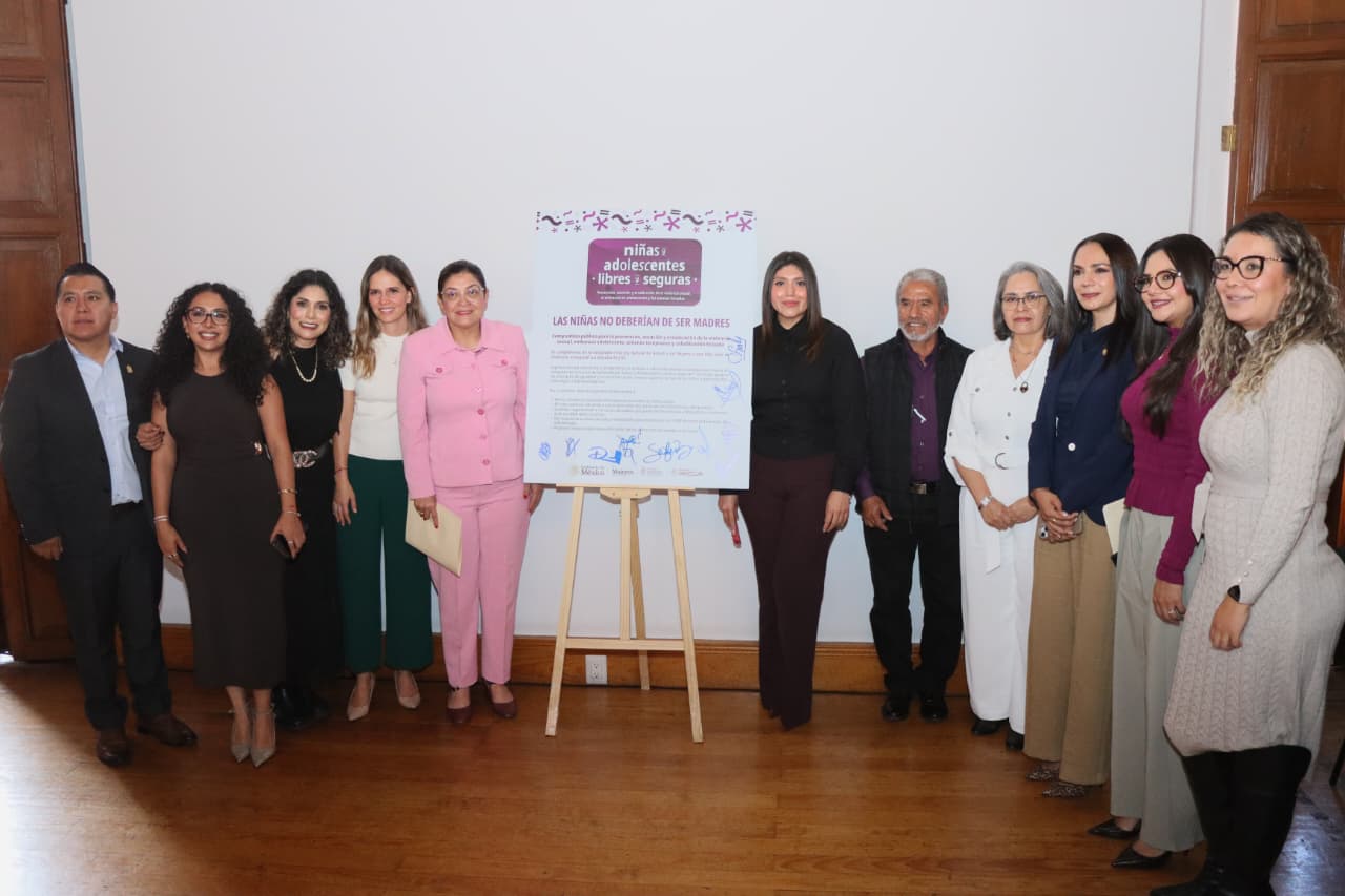 Michoacán activa estrategia para proteger a niñas y adolescentes frente al embarazo infantil