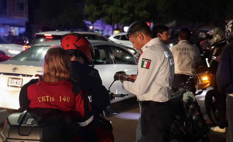 En Uruapan y Morelia, operativos de motocicletas son preventivos y no recaudatorios