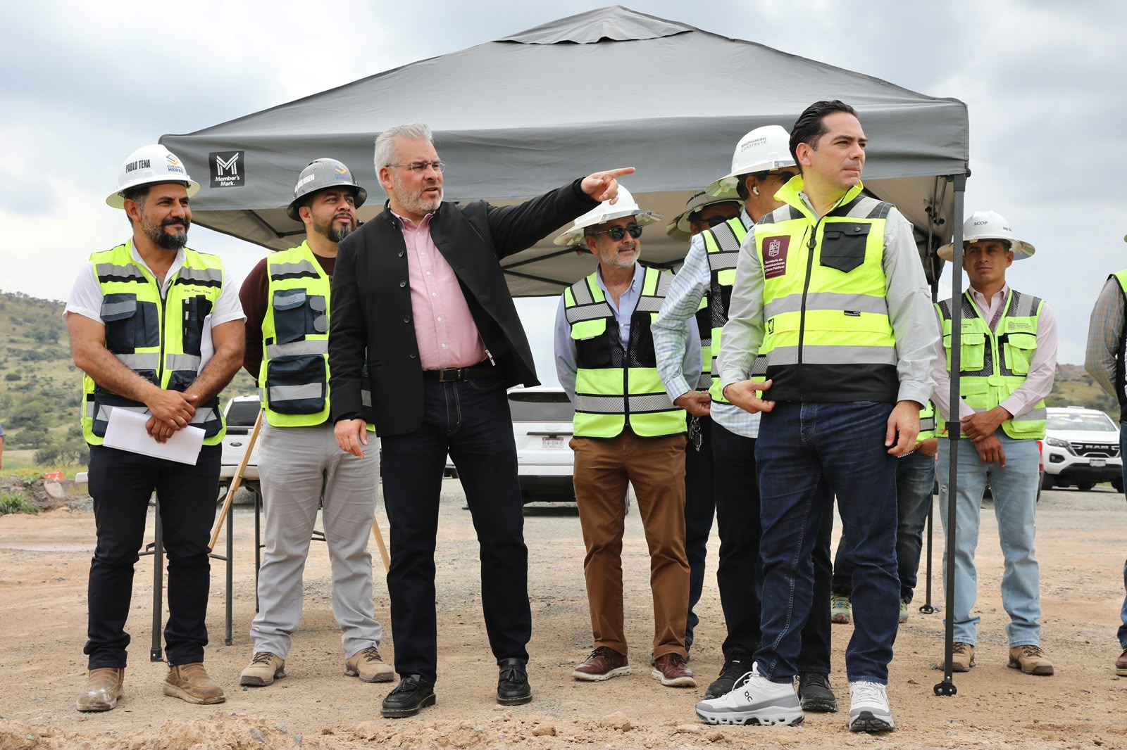 Supervisa Bedolla obras del 4° segmento del segundo anillo periférico de Morelia; unirá a Charo con Tarímbaro