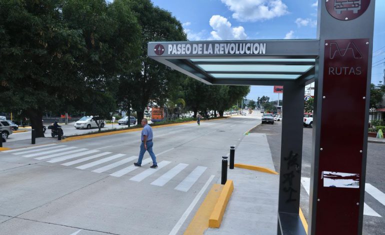 Paseo de la Revolución fortalece la movilidad segura e incluyente en Uruapan