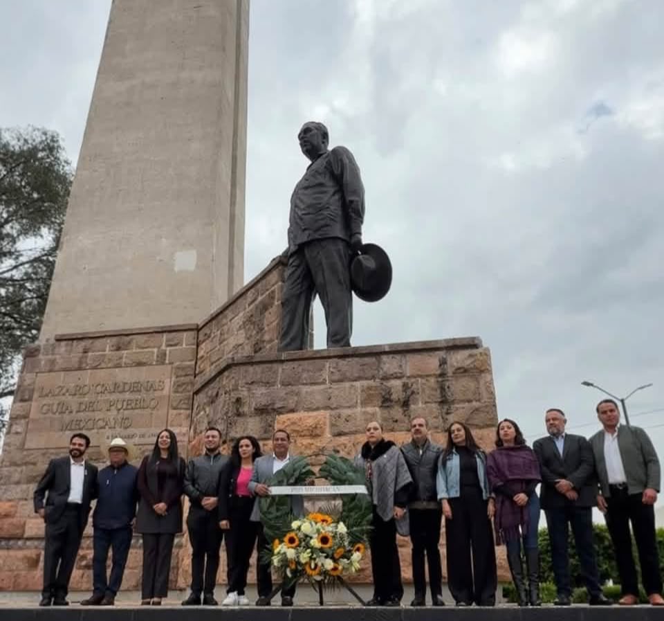 PRD Michoacán reivindica legado de Cárdenas y llama a recuperar la grandeza del estado
