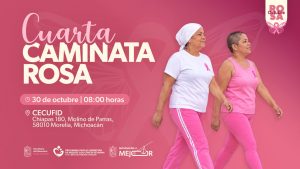 Sedebi invita a participar en la cuarta Caminata Rosa 2026