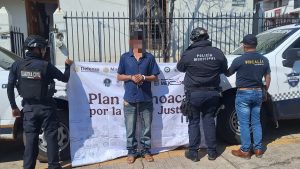 Detienen en Puruarán a hombre buscado por homicidio registrado en 2021