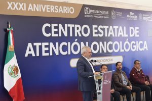Anuncia Bedolla ampliación del Centro Estatal de Atención Oncológica