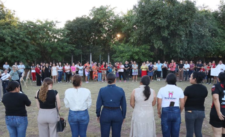 Seimujer fomenta el deporte y la igualdad con rehabilitación de unidad deportiva en Huetamo