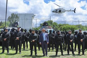 Destaca Bedolla estado de fuerza del nuevo Grupo de Operaciones Especiales de la Guardia Civil