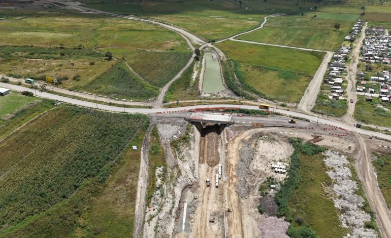 A un 66 % de avance, tramo del segundo anillo periférico que conectará Charo con Tarímbaro