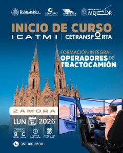 ¿Quieres aprender a conducir un tractocamión? Cetransporta inicia cursos en Zamora