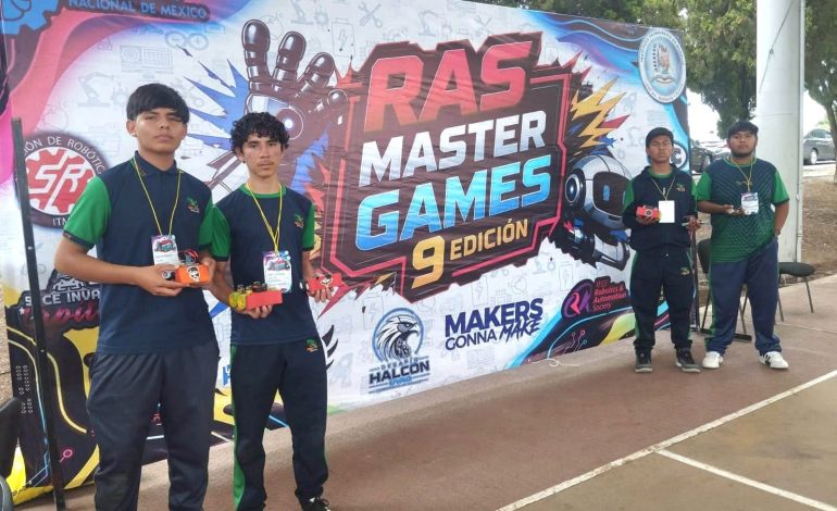 Estudiantes del Cecytem destacan en competencia de robótica en Morelia