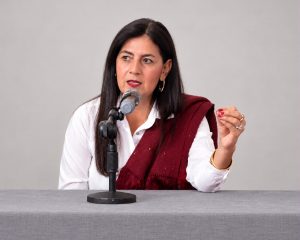 Michoacán sigue a la baja en homicidios: Gaby Molina