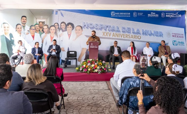 Hospital de la Mujer, referente en atención a las michoacanas: Raúl Zepeda