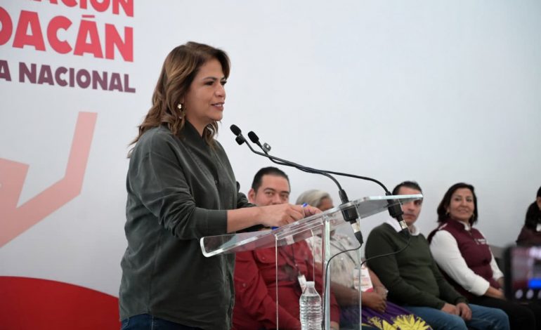 Morena es proyecto de nación con principios y compromiso con el pueblo: Fabiola Alanís