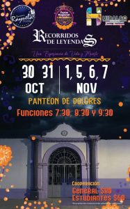 Habrá Recorrido de Leyendas en el Panteón de Dolores este 2026