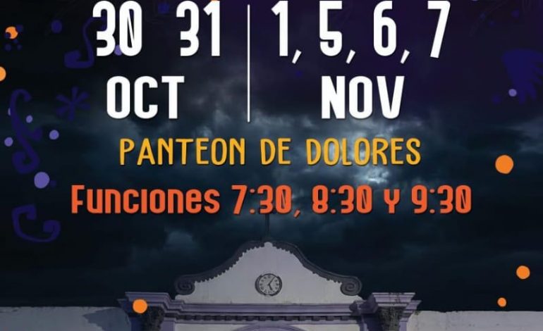 Habrá Recorrido de Leyendas en el Panteón de Dolores este 2026