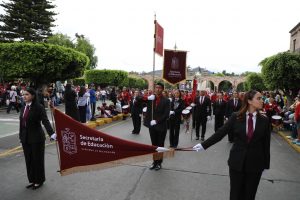 Comunidad estudiantil honra la memoria e ideales del Siervo de la Nación en Morelia