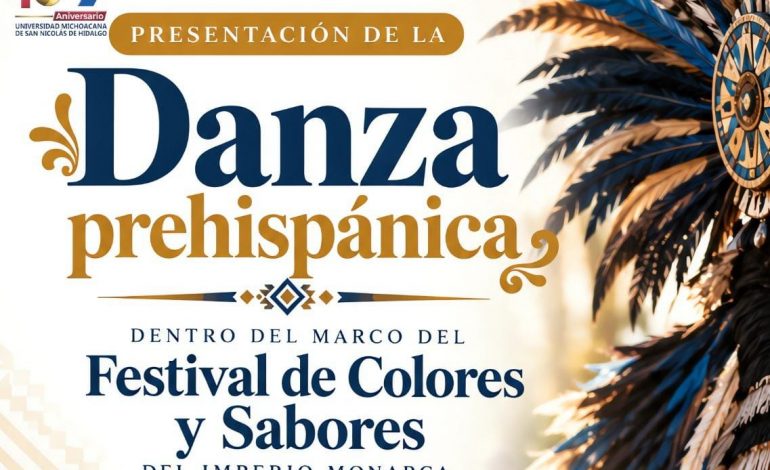 Danza prehispánica llenará de color y tradición la Unidad Profesional de la UMSNH