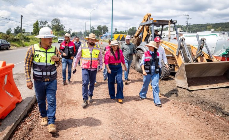 Sedum supervisa avance de los carriles confinados y estaciones del Morebús