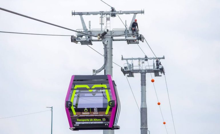 Teleférico de Morelia alcanza 85 % de avance; entra en etapa de pruebas