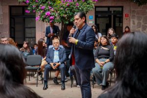 Ernesto Núñez llama a fortalecer la vinculación entre universidades y empresas en Michoacán