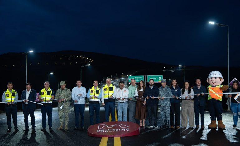 Segundo anillo periférico conecta Mil Cumbres y zona hospitalaria en 7 minutos: Bedolla