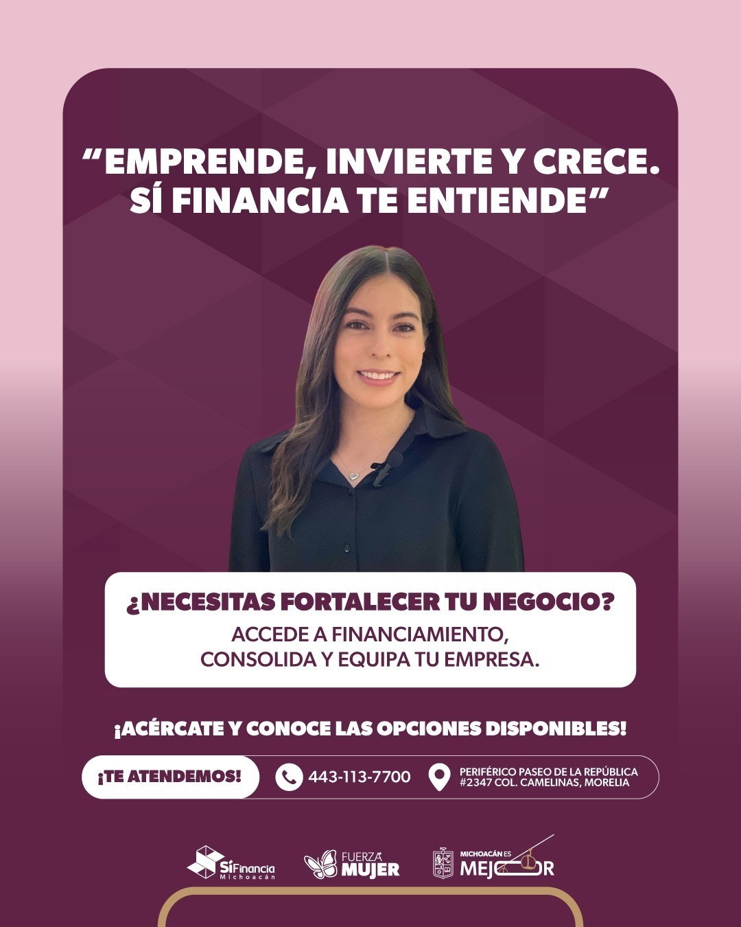 Emprende, invierte y crece, Sí Financia te entiende