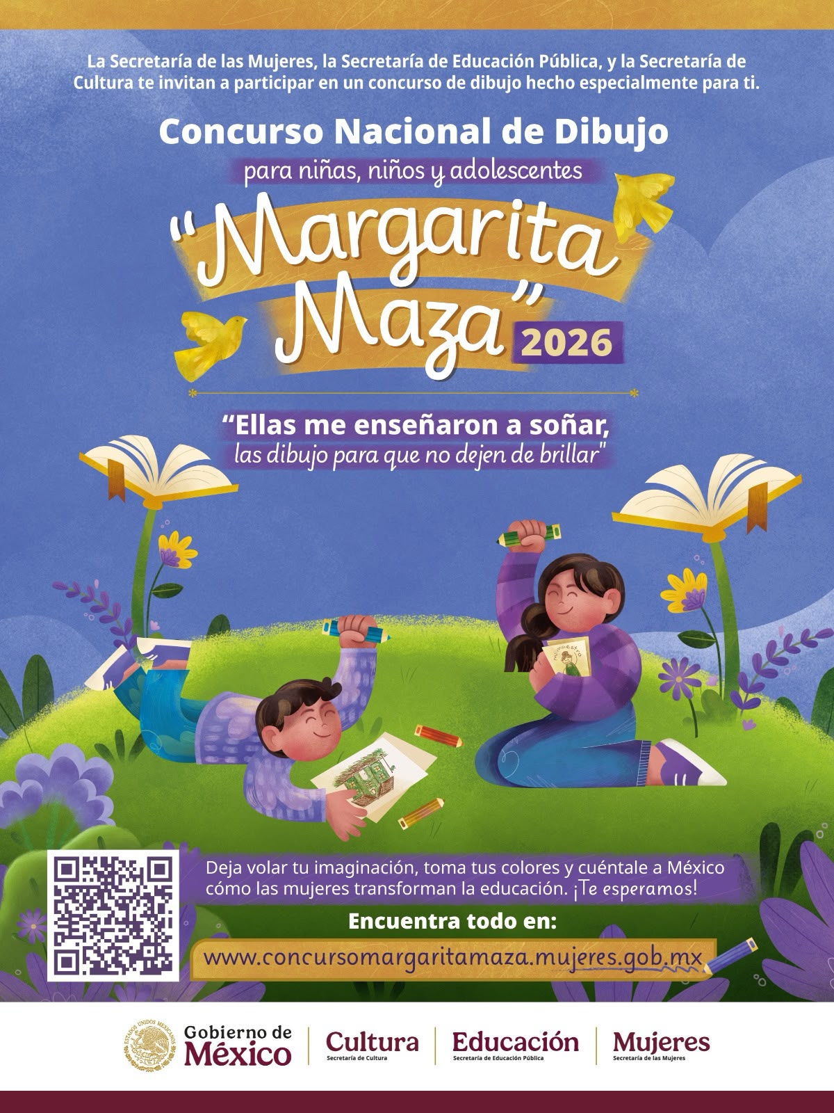 Seimujer invita a la niñez y adolescencia a participar en concurso nacional de dibujo