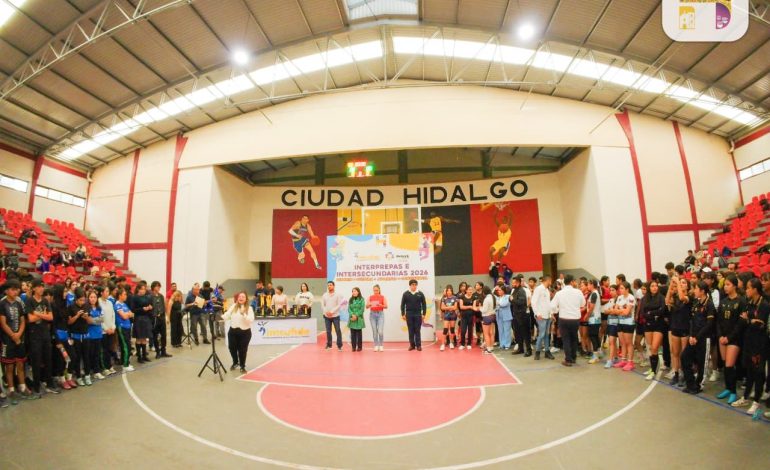 Gobierno de Ciudad Hidalgo clausura y premia el Torneo Interprepas e Intersecundarias 2026
