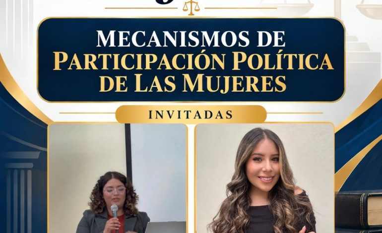 Café Jurídico abrirá espacio de diálogo sobre la participación de las mujeres en la vida pública