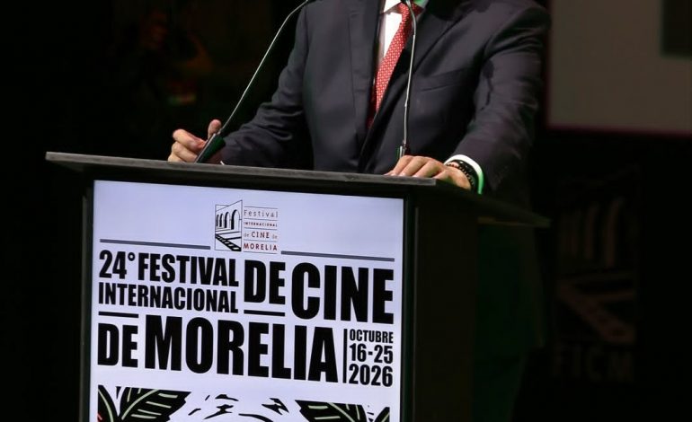 La magia del cine ilumina Michoacán; inauguran la edición 24 del FICM.