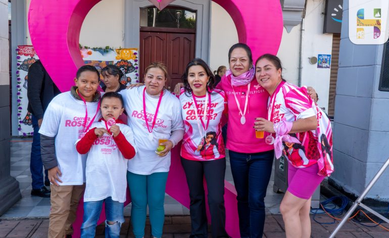 Unidos por una causa: Carrera Rosa 2026 reúne a más de 250 participantes, gracias a la iniciativa de Paloma Palomares y el respaldo de Jeovana Alcántar
