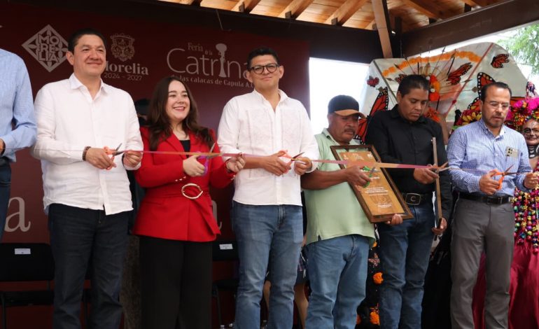 Capula inaugura la edición 16 de la Feria de la Catrina y premia talento artesanal.