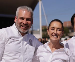 Sheinbaum estará este fin de semana en Morelia, Apatzingán y Pátzcuaro: Bedolla.<br>