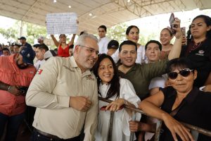 Desde Apatzingán, Bedolla cierra filas con Sheinbaum en defensa de la soberanía nacional