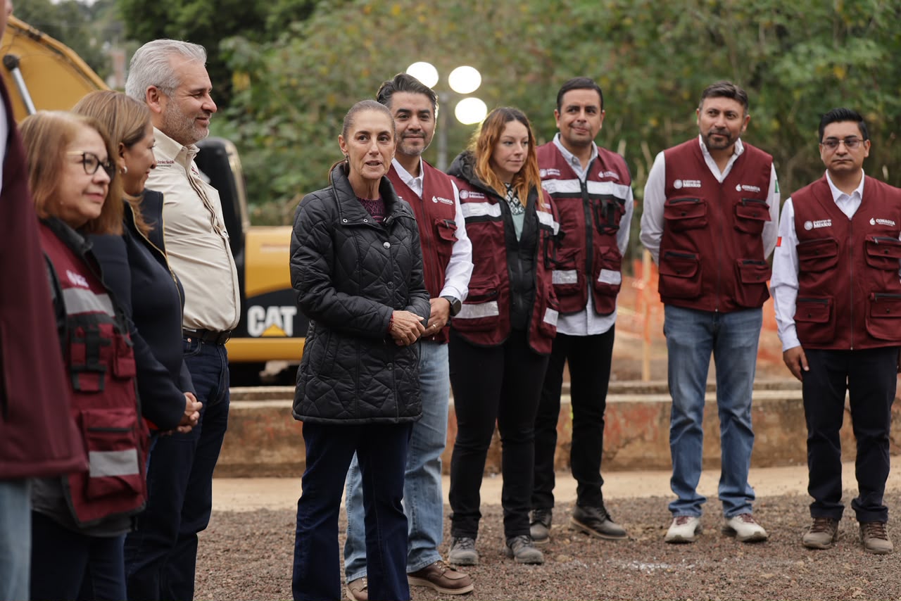 Durante visita de Sheinbaum, Conagua supervisa rehabilitación de plantas de tratamiento del Lago de Pátzcuaro.