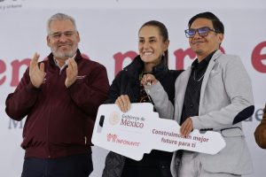 Un sueño hecho realidad; entregan Bedolla y Sheinbaum 931 viviendas a familias en Morelia.