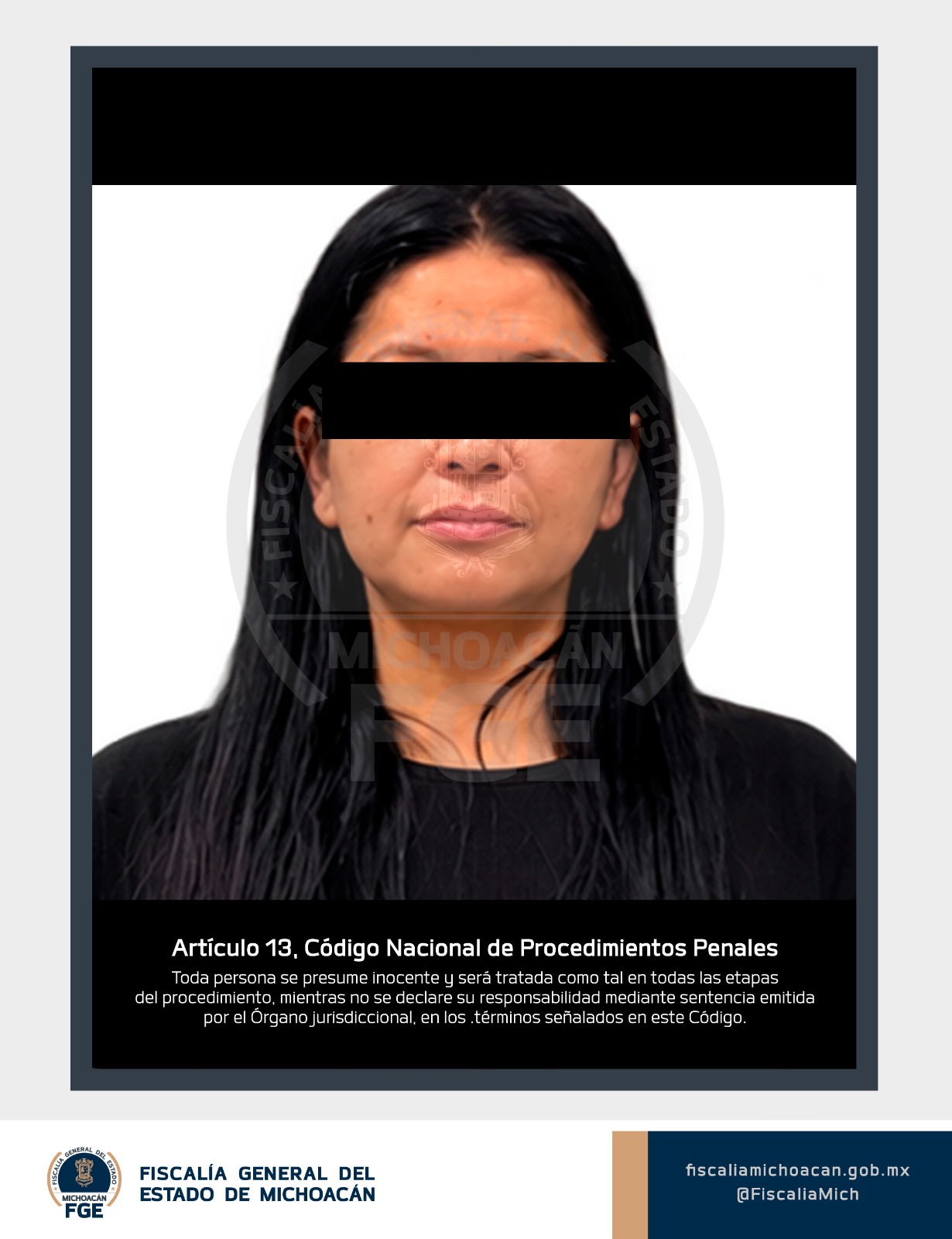 FGE detiene a secretaria de Bienestar de Uruapan por investigaciones del caso Carlos Manzo; SSP brinda apoyo.