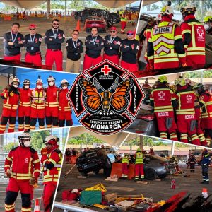 EQUIPO MONARCA DE MICHOACÁN SE UBICA EN EL TOP 10 NACIONAL DE RESCATE VEHICULAR DE CRUZ ROJA<br>