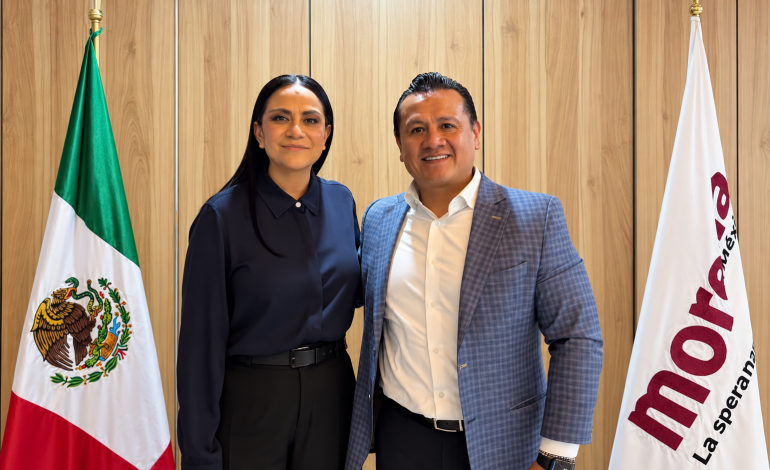 Torres Piña acude al llamado nacional de Morena; organización territorial, eje del encuentro con Montiel