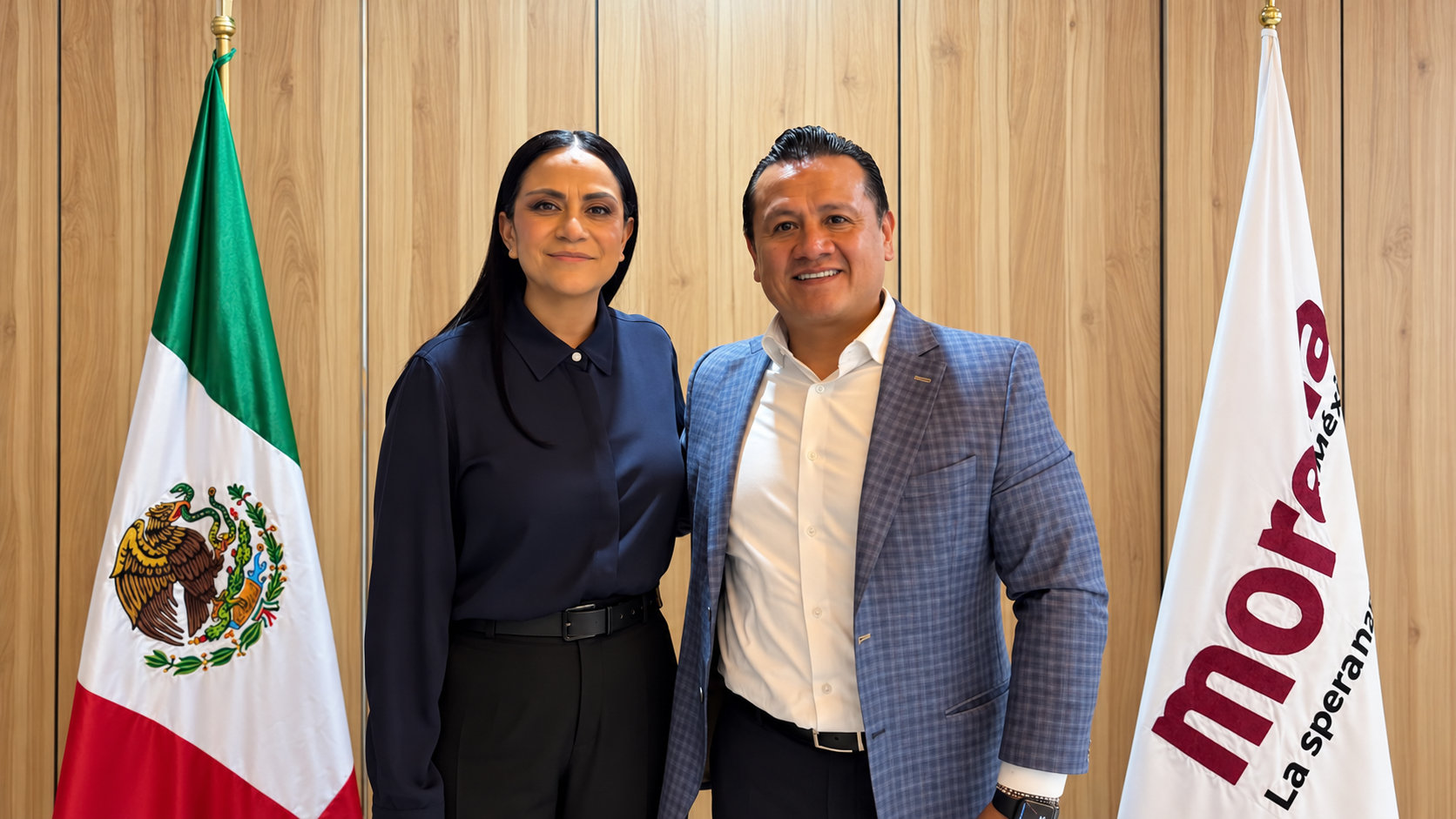 Torres Piña acude al llamado nacional de Morena; organización territorial, eje del encuentro con Montiel